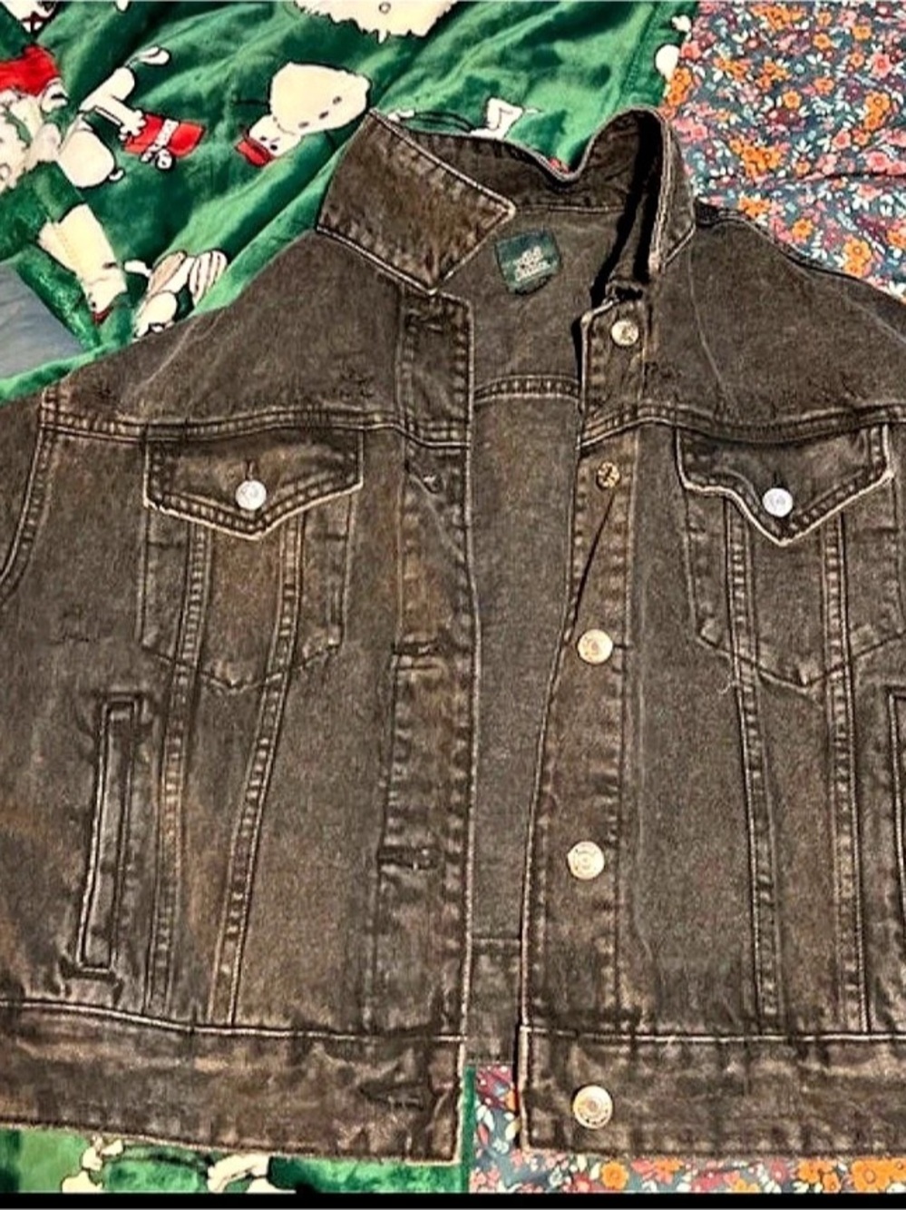 Wild Fable Women's Black Denim Jacket